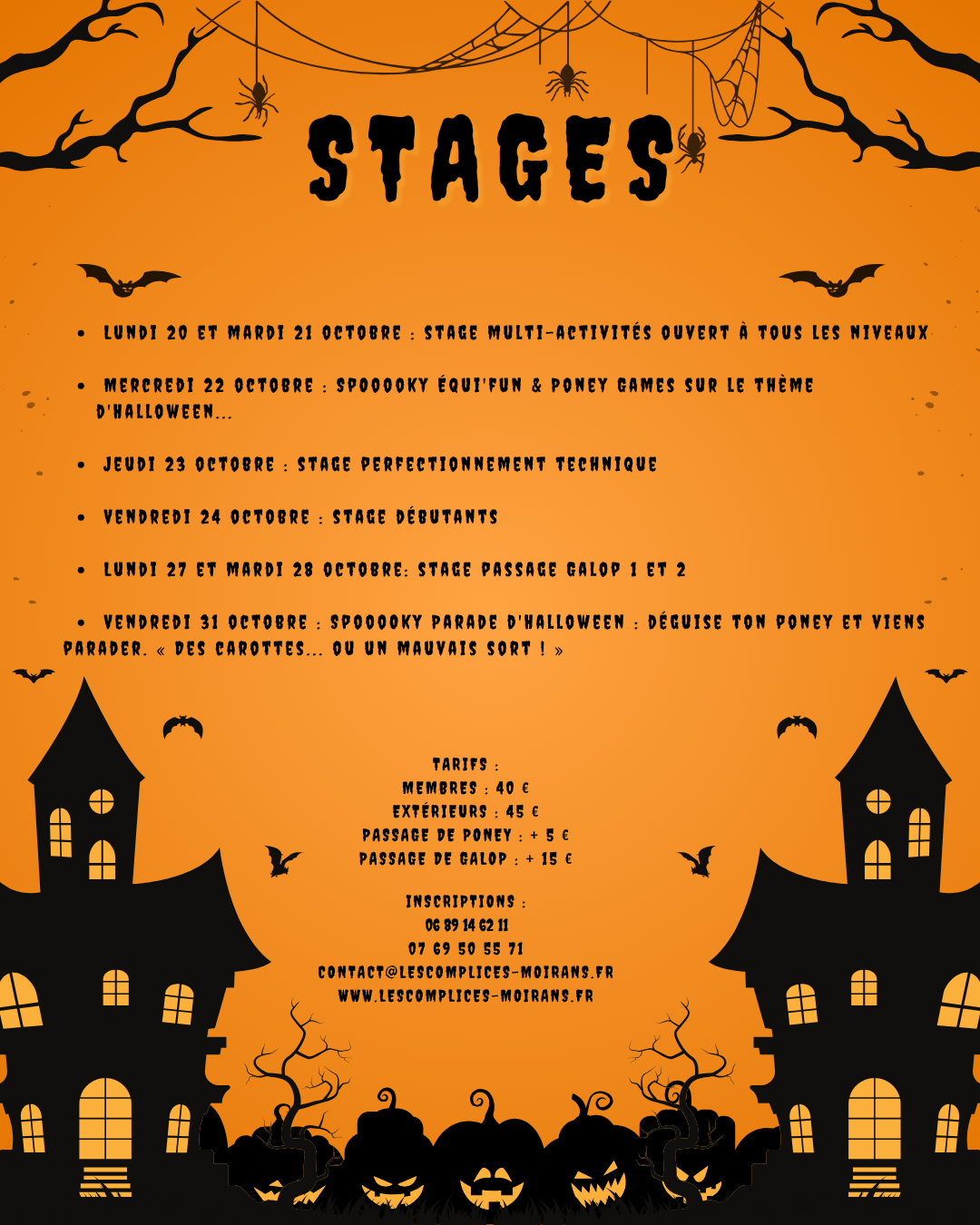 Stages été